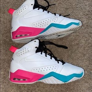 Lift Off Jordan’s (Pink and Teal)